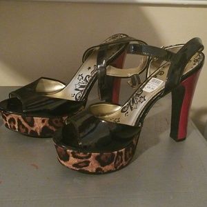 Leopard Print Heels